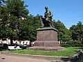 Памятник Римскому-Корсакову возле здания Консерватории, рядом с Мариинским театром