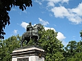 Памятник Петру Первому воздвигнутый по приказу царя Павла перед Михайловским замком