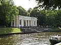 Вид на павильон Росси в Михайловском саду